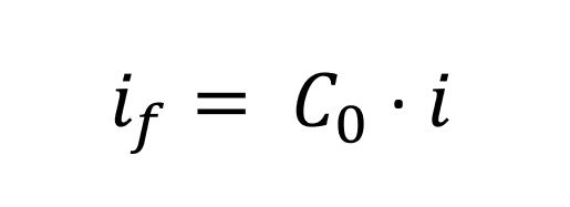 fórmula del tipo de interés simple durante el periodo de carencia de capital